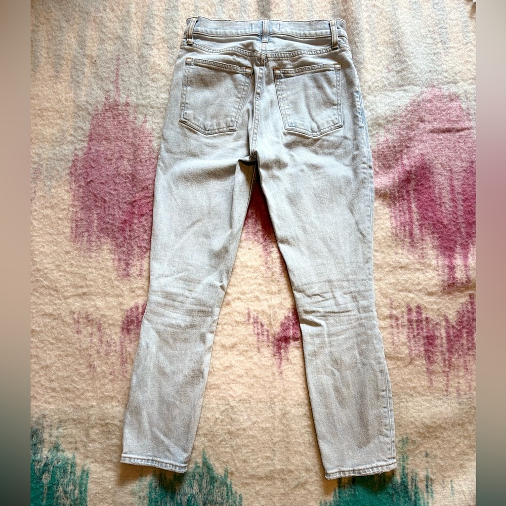 Abercrombie & Fitch Light Blue The Skinny High Rise Jeans 25 Short - Picture 6 of 6